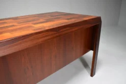 Bureau en bois de rose par Jean Gillon pour Italma. Brésil, années 1970.