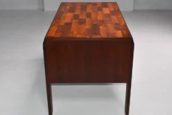 Bureau en bois de rose par Jean Gillon pour Italma. Brésil, années 1970.