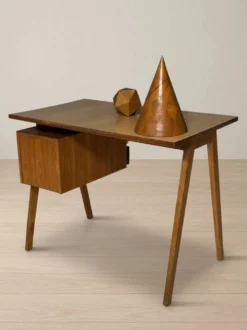 Bureau en bois de style mid-century par Robin Day, années 1950, Royaume-Uni