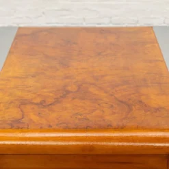 Bureau en burl Art Déco italien des années 1930