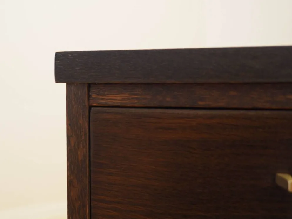 Bureau en chêne, design danois, années 1970, fabriqué au Danemark