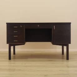 Bureau en chêne, design danois, années 1970, fabriqué au Danemark