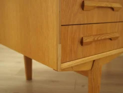 Bureau en chêne, design danois, années 1960, designer : Henning Kjærnulf