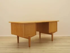 Bureau en chêne, design danois, années 1960, designer : Henning Kjærnulf