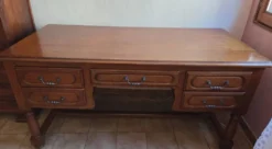 Bureau en chêne massif