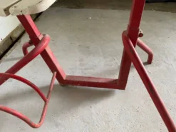 Bureau enfant acier et bois 1950