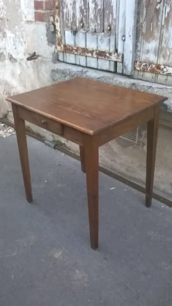Bureau enfant en bois vintage