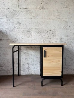 Bureau enfant noir et bois