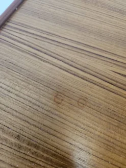Bureau enfant ou table de jeu scandinave en teck années 70
