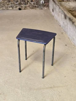 Bureau Enfant plateau repeint bleu