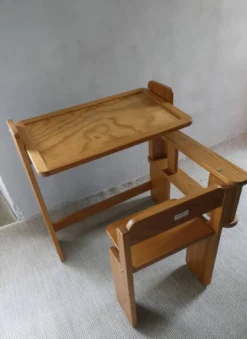 Bureau enfant pliant de la marque Trama, années 80