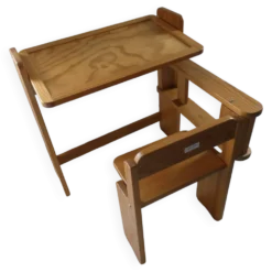 Bureau enfant pliant de la marque Trama, années 80