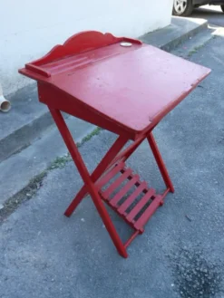 Bureau enfant vintage pliant