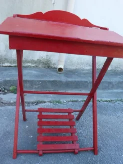 Bureau enfant vintage pliant