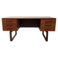Bureau en palissandre danois Mid-Century Torben Valeur & Henning Jensen pour Dyrlund