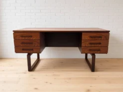 Bureau en palissandre danois Mid-Century Torben Valeur & Henning Jensen pour Dyrlund
