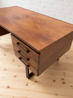 Bureau en palissandre danois Mid-Century Torben Valeur & Henning Jensen pour Dyrlund