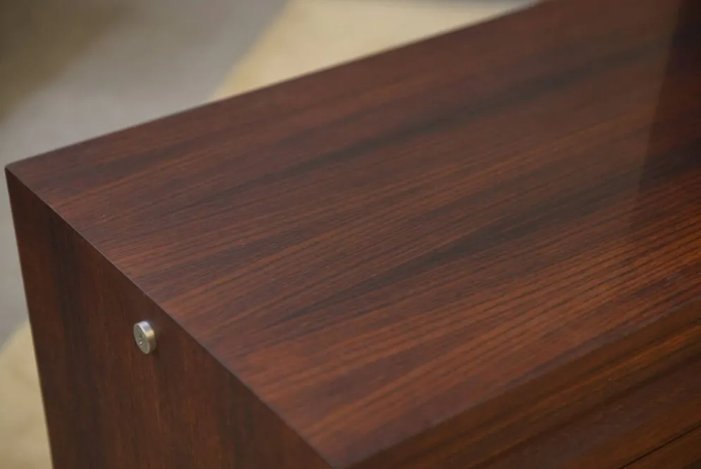 Bureau en palissandre modèle T95 par Osvaldo Borsani pour Tecno 1960’s
