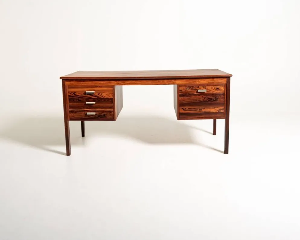 Bureau en palissandre par Averskogs Möbelfabrik, Suède, fin des années 1960