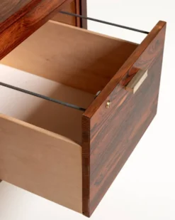 Bureau en palissandre par Averskogs Möbelfabrik, Suède, fin des années 1960