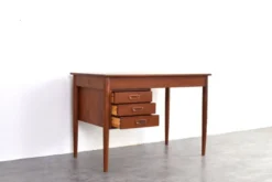 Bureau en teck danois de style mid-century moderne, années 1960