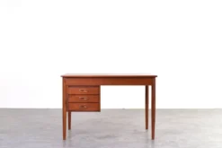 Bureau en teck danois de style mid-century moderne, années 1960