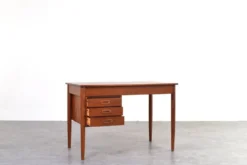 Bureau en teck danois de style mid-century moderne, années 1960