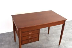 Bureau en teck danois de style mid-century moderne, années 1960