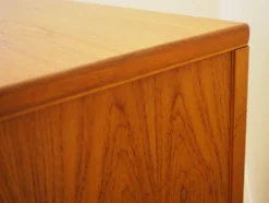 Bureau en teck, design danois, années 1970, fabriqué par Omann Jun.