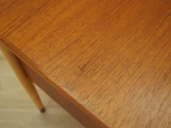 Bureau en teck, design danois, années 1970, fabriqué au Danemark