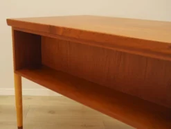 Bureau en teck, design danois, années 1970, fabriqué au Danemark