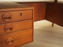 Bureau en teck, design danois, années 1970, designer : Kai Kristiansen