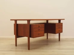 Bureau en teck, design danois, années 1970, designer : Kai Kristiansen