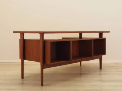 Bureau en teck, design danois, années 1970, designer : Kai Kristiansen