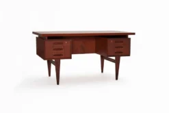 Bureau en teck du milieu du siècle, Danemark années 1960