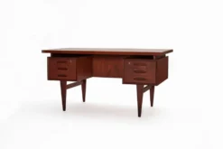 Bureau en teck du milieu du siècle, Danemark années 1960