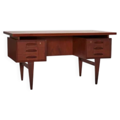 Bureau en teck du milieu du siècle, Danemark années 1960