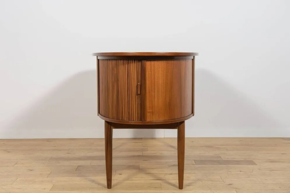 Bureau en teck en forme de rein, libre, des années 1960, Danemark