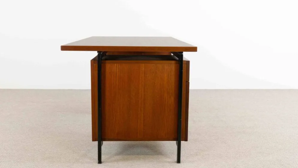 Bureau en teck EU02 série Japon de Cees Braakman pour Pastoe