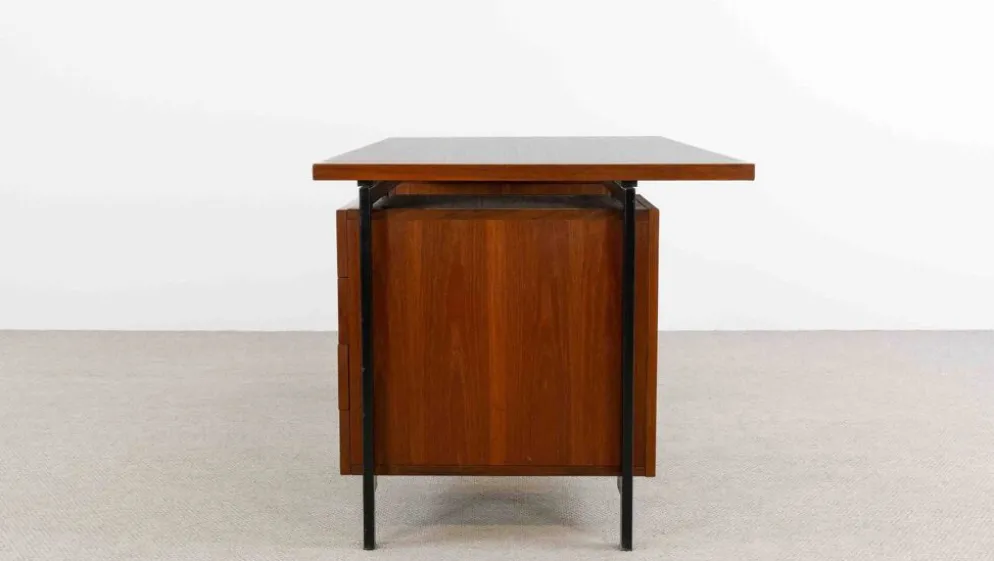 Bureau en teck EU02 série Japon de Cees Braakman pour Pastoe