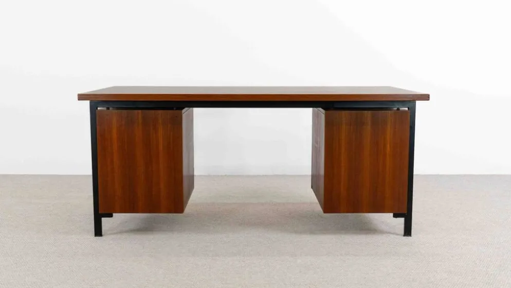 Bureau en teck EU02 série Japon de Cees Braakman pour Pastoe