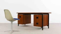 Bureau en teck EU02 série Japon de Cees Braakman pour Pastoe