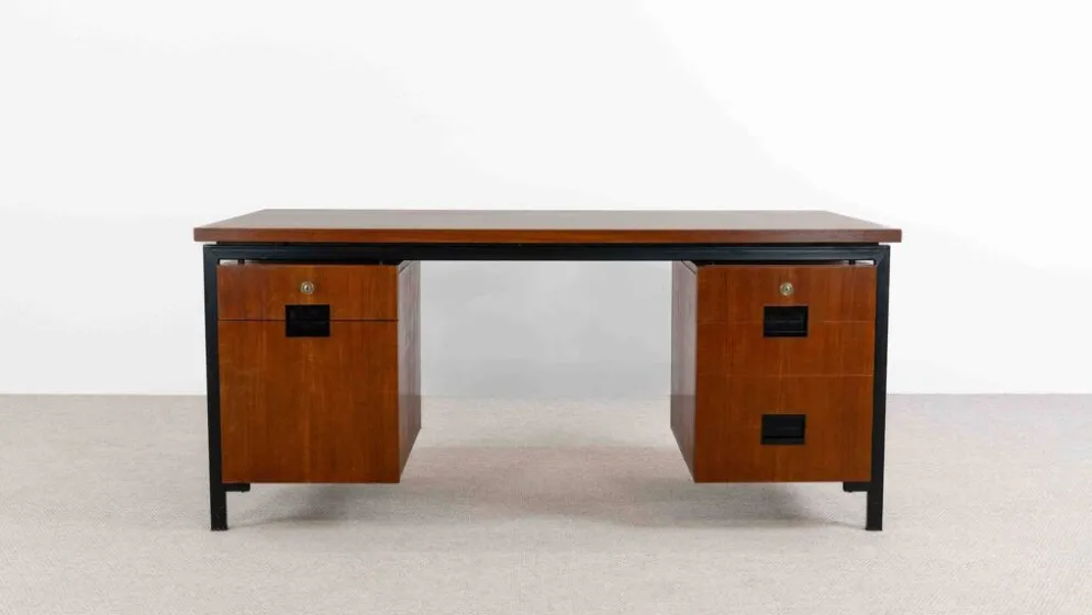 Bureau en teck EU02 série Japon de Cees Braakman pour Pastoe