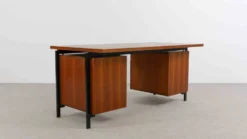 Bureau en teck EU02 série Japon de Cees Braakman pour Pastoe