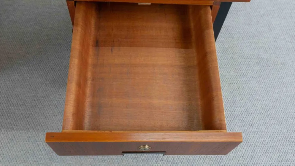Bureau en teck EU02 série Japon de Cees Braakman pour Pastoe
