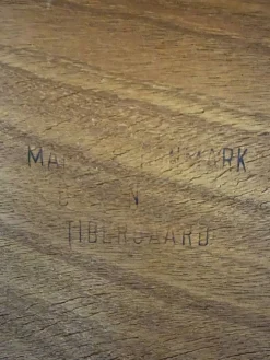 Bureau en teck Gunnar Nielsen Tibergaard Danemark