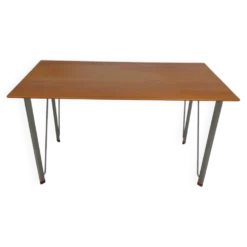 Bureau en teck 3605 par Arne Jacobsen pour Fritz Hansen, années 1950