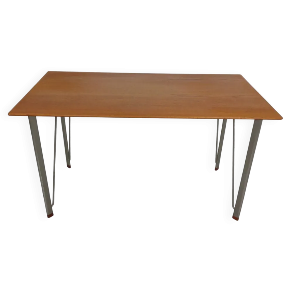 Bureau en teck 3605 par Arne Jacobsen pour Fritz Hansen, années 1950