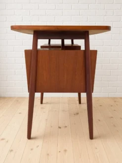 Bureau en teck petit danois par Gunnar Nielsen pour Tibergaard