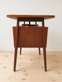 Bureau en teck petit danois par Gunnar Nielsen pour Tibergaard